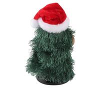 CHICIRIS Árbol de Navidad Que Canta y Baila, Juguete de Peluche Bonito para Niños, Diversión Navideña, árbol de Navidad Giratorio Eléctrico, 1 Unidad (Tamaño Mediano 14,5x17x12cm/5,71x6,69x4,72)