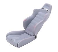 CHICIRIS Asientos RC, Asiento de Simulación de Plástico para Coche RC, Accesorio Compacto y Ligero para Modelos de Bricolaje y Vehículos con Orugas (GRAY)