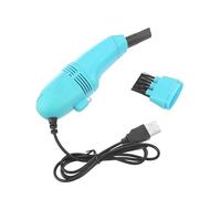 CHICIRIS Aspiradora USB Compacta, Herramienta de Limpieza de Teclado de Gran Capacidad y bajo Ruido para Uso en Oficina, Material Duradero, 1 Unidad (Cielo Azul)