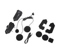 CHICIRIS Auriculares Bluetooth para Casco de Moto, Intercomunicador Estable de Dos Vías para Comunicación Clara, con Función de Responder Rechazar Teléfono Reproducir Música, Compatible (Y10 Suave)