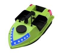 CHICIRIS Barco de Cebo de Pesca, Navegación Estable, Operación de Largo Alcance, Alta Visibilidad en la Noche con Luz LED de 7 Colores, Diseño Duradero para Clima Duro y Aguas Turbulentas, GPS
