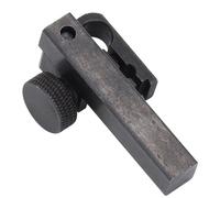 CHICIRIS Barra de Soporte de Medidor de con Indicador de Prueba de Dial, Varilla Cuadrada de Aleación de Aluminio, Abrazadera de 50 Mm con Orificios de Sujeción de 6 Mm y 8 para