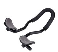 CHICIRIS Barras Aero para Bicicleta de Carretera, Manillar Estable de aleación de Aluminio con cojín de Esponja para Bicicleta de Carretera