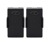 CHICIRIS Batería de Avión RC 3,7 V 220 MAh Batería de Litio para Helicóptero RC Paquete de Repuesto de Carga Rápida para A61 Air Wolf con Protección de Seguridad de 8 a 10 Minutos de Vuelo (2 Piezas)