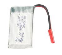 CHICIRIS Batería de Dron RC de 3,7 V, Batería de Litio LiPo RC de 500 MAh 25 C con Enchufe Rojo JST, Reemplazo Liviano 752540 para Usuarios de Drones X5C Que Vuelan en Interiores y Exteriores