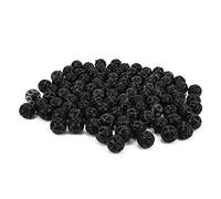 CHICIRIS Biobola para Acuario, Medio Filtrante Bioquímico con Estructura Porosa para Cultivo de Bacterias Nitrificantes, Material Ligero de PP para Peceras de Agua Dulce y Salada (26mm100pcs)