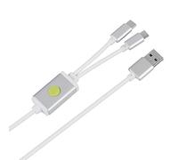 CHICIRIS BL Lock Engineering Brush Line, Cable Deep Flash con Modo Avanzado 9008, Adecuado para Todos los Teléfonos, Blanco