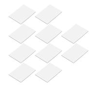 CHICIRIS Blocs de Notas Adhesivas Transparentes, 500 Unidades, Notas Impermeables Ultraclaras, Perfectas para Anotaciones de Libros y Uso en la Oficina