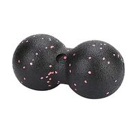 CHICIRIS Bola de Masaje de maní Rodillo de Espuma EPP 24 X 12 Cm Bola de Masaje Doble para Espalda, Cuello, Pie, Muscular, Yoga, Pilates, Rehabilitación y Entrenamiento de Estabilidad (16x bolas