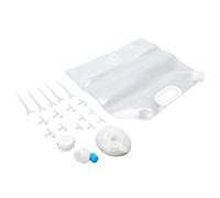 CHICIRIS Bolsa de Agua por Goteo para Plantas de 10L con Goteros de Flores Ajustables para Jardinería Doméstica y árboles Frutales, Material PE Duradero