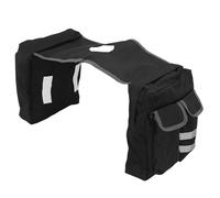 CHICIRIS Bolsa sobre Depósito para Motocicleta, Mochila de Tela Oxford para Senderismo con Amplio Almacenamiento, Correas Ajustables para Aventuras Todoterreno