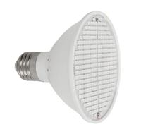 CHICIRIS Bombilla LED para Cultivo, PC E27, Luz para Plantas con 300 LED CA 85 a 265 V, Gran Angular, Rojo, Espectro Completo para Plantas de Interior, Inicio de Semillas, Hidroponía