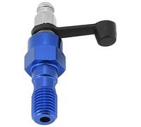 CHICIRIS Boquilla de Tornillo de Purga de Perno Banjo Anodizado M10 X 1,0 Mm para Facilitar el Purgado del de Frenos para Líneas de Freno Delanteras o Traseras Material Duradero y Resistente a la