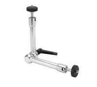 CHICIRIS Brazo de Fricción Articulado Mecanizado CNC Soporte de Cámara Flexible para Trípodes y Monitores Acero Inoxidable Duradero 1 Unidad (11 Pulgadas)