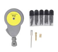 CHICIRIS Brújula de Cinta Métrica Giratoria de Plástico, Escala Dual Imperial Métrica de 6 Pies, 50 Recambios de Lápiz, Retracción Automática, Acabado Suave de Fácil Operación, Paquete