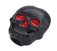 CHICIRIS Cabezal de botón de ajuste de estilo cóncavo para guitarra Volks E, plateado, adecuado para voces de botón (negro)