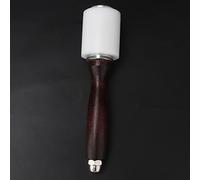CHICIRIS Cabezal de Nylon de Martillo de Baile de Cuero, de Schima Superba de Láser Largo, 360 G de Peso para Ataques Repetidos, Adecuado para Entusiastas de la Edición de Cuero