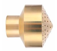 CHICIRIS Cabezal Rociador de Boquilla de Fuente de Latón para Hermosos Patrones de Agua de Paisaje, Adecuado para Estanques de Jardín y Parques de Atracciones (Dientes internos de 1 pulgada y 32 mm)
