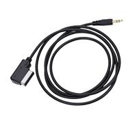 CHICIRIS Cable Adaptador Auxiliar AMI MDI A Conector Jack de 3,5 Mm Reemplazo de Cable de Entrada Auxiliar de Interfaz de Música para Automóvil para Clase A 2008-2021