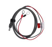 CHICIRIS Cable de Carga de CC 18awg Empotrado en Fusible o Anillos de Carga para Antenas de Plato Satelital, 12V-24V, RVs, Barcos, Material de Cobre de Caucho Premium (2m)
