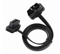 CHICIRIS Cable de Extensión OBD Macho a Hembra de 16 Pines, Adaptador de Diagnóstico de Automóvil con Opciones de Longitud de 12 24 39 Pulgadas para GPS y Herramientas de Diagnóstico (100cm)
