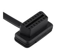 CHICIRIS Cable de Extensión OBD Macho a Hembra de 16 Pines, Adaptador de Diagnóstico de Automóvil con Opciones de Longitud de 12 24 39 Pulgadas para GPS y Herramientas de Diagnóstico (30 centimetros)