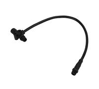 CHICIRIS Cable Troncal Impermeable IP67, Conector T de 5 Pines, Duradero para Sistemas Marinos NMEA 2000, Plástico ABS, 1 Pieza