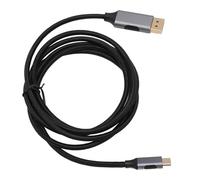 CHICIRIS Cable USB C a DisplayPort 1.4, 8K@60Hz 5.9ft 3 Carcasa de Aluminio Compatible con Conector Chapado en Oro de 24K, para Pro Air Pro XPS Monitores Proyectores