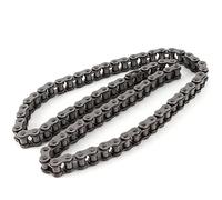 CHICIRIS Cadena 428H, Cadena de Acero Resistente con Acero de Aleación Tratado Térmicamente de Alta Tecnología, 80 Eslabones para Motocicleta ATV