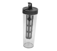 CHICIRIS Cafetera Fría de 1 Litro, Material de Resina AS de Grado Alimenticio con Filtro Fino de Malla 350 y Diseño de Hebilla a Prueba de Fugas, para Almacenamiento en el Refrigerador de