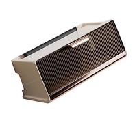 CHICIRIS Caja de Almacenamiento con Toma de Corriente Montada en la Pared, Moderna, con Tapa, para Sala de Estar, Dormitorio, Hotel, Escritorio, Gran Capacidad (Beige Mediano Tamaño)