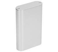 CHICIRIS Caja Electrónica de Aluminio Oxidación de Proyecto de Aluminio Luz para Placas de Circuito 24x70x110 Mm, Ideal para Carcasa de Placa de Circuito y Alojamiento de Decodificadores