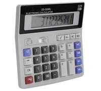 CHICIRIS Calculadora de Energía Solar con Pantalla LCD, Diseño Ergonómico para un Cálculo Rápido de Impuestos, Pantalla de 12 Dígitos para Uso en Oficina