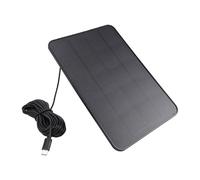 CHICIRIS Cargador de Panel Solar de 10W, Portátil con Salida USB Tipo C para Luces de Cámaras Al Aire de Teléfonos Inteligentes