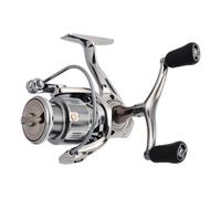 CHICIRIS Carrete Giratorio de Pesca Carrete de Metal Mini 5.2 1 Relación de Engranaje Eje de Hierro Inoxidable Rodamiento Sellado 1 Más BB para Lubina, Trucha, Bagre, Pesca de Agua Dulce (MST 3000S)