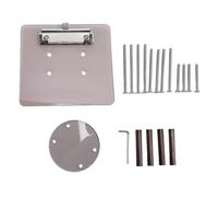 CHICIRIS Cartero de Golf de Carreras de Mando, Apto para Clubcar de 5 Mm Acrílico del Carrito de Golf del Volante del Volante con Estante de Lápiz