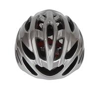 CHICIRIS Casco de Bicicleta Casco de Bicicleta para Adultos PC EPS Ajustable 265 G de Ciclismo Ligero con 24 Ventilaciones para Ciclistas de Montaña, de Carretera, de 58 a 63 Cm (Gris Negro)