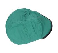 CHICIRIS Casco de Soldadura Resistente a las Llamas, Cubierta Extendida, Cobertura Total para Soldadores, Algodón de Calidad, Verde, 1 Pieza