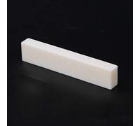 CHICIRIS Cejuela de Guitarra de Hueso de Búfalo, Almohadilla de Cuerda de Repuesto en Blanco para bajo Acústico y Eléctrico, con Mano de Obra Fina y Ligera, 1 Pieza, 3 Piezas, 5 Piezas (3PCS)