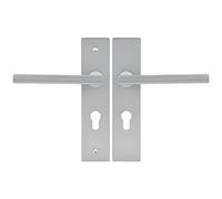 CHICIRIS Cerradura de Manija de Puerta, Manija Sólida Ergonómica con Cojinete de Cuerpo de Cerradura Silenciosa Anticolisión, para Puertas de Madera, Puertas de Dormitorio, de