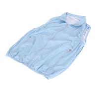 CHICIRIS Chaleco de Enfriamiento Chaqueta Ligera Cómoda para Hombres, Chaleco de Enfriamiento Corporal con Modo de 3 Velocidades para Viajes Al Aire Libre, Material de Nailon Transpirable (M)