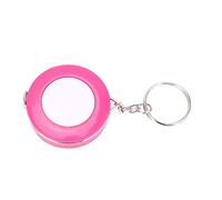 CHICIRIS Cinta Métrica Flexible Diseño Compacto para Medición Corporal, Elaboración y Control de Peso, Uso Doméstico (Rosa roja)