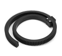 CHICIRIS Cinturón de engranaje negro para cámara de vídeo DSLR, herramienta práctica para un ajuste preciso de la longitud
