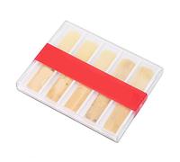 CHICIRIS Clarinet Reeds 10 Pack, B Flat 2.5 Cañas de Plástico de Resistencia para Principiantes con Accesorios de Casos, Reemplazo de Clarinete de Saxofón