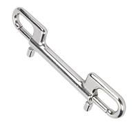 CHICIRIS Clips de Presión de Buceo de Acero Inoxidable, Ganchos de Presión de Perno de Doble Extremo para BCD y Cinturón de Carga, con Alta Resistencia y Resistencia a la Corrosión