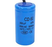 CHICIRIS Condensador de Arranque de Motor de CA CD60 350MFD Condensador de Arranque a Prueba de Explosiones para Refrigerador, Lavadora