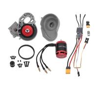 CHICIRIS Conjunto de Motor sin Escobillas RC de 1850kV, AM32 ESC para Automóviles y Drones RC, Ideal para Actualizaciones de Automóvil RC de 1/10 a Escala RC, Incorporada BEC Ajustable,