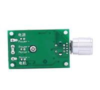 CHICIRIS Controlador de Velocidad del Motor PWM DC 12-30V 10A, Interruptor de Atenuación Regulador de Alta Potencia con Cableado Fácil, para Regulación de Velocidad del Motor (Plástico + Hierro)