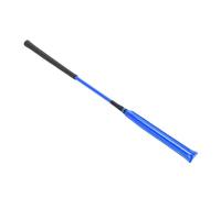 CHICIRIS Cosecha de Caballos, Látigo de Caballo de Cuero de Patente para Deportes Ecuestres (Blue)