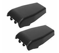 CHICIRIS Cubiertas de Bisagra Derecha Izquierda para Ventana Trasera Negra Duraderas para , Juego de Cubiertas de Bisagra de Vidrio para Puerta Levadiza de Rendimiento Estable para Estilo de